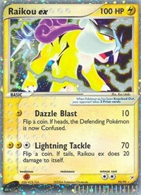Raikou ex (92/95) [Team Magma vs Team Aqua]