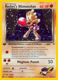 Rocket's Hitmonchan (011/132) [Gym Heroes]