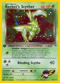 Rocket's Scyther (013/132) [Gym Heroes]
