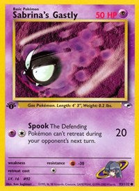 Sabrina's Gastly (093/132) [Gym Heroes]