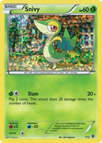 Snivy - 1/12 (001/012) [McDonald's Promos 2011]