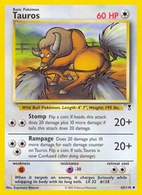 Tauros (065/110) [Legendary Collection]