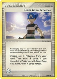 Team Aqua Schemer (69/95) [Team Magma vs Team Aqua]