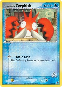 Team Aqua's Corphish - 50/95 (50/95) [Team Magma vs Team Aqua]