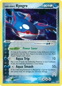Team Aqua's Kyogre (3/95) [Team Magma vs Team Aqua]