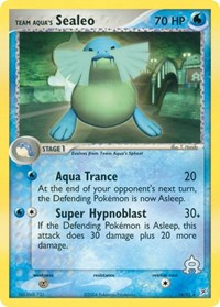Team Aqua's Sealeo - 16/95 (16/95) [Team Magma vs Team Aqua]