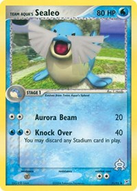Team Aqua's Sealeo - 31/95 (31/95) [Team Magma vs Team Aqua]