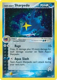 Team Aqua's Sharpedo - 5/95 (5/95) [Team Magma vs Team Aqua]