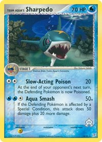 Team Aqua's Sharpedo - 18/95 (18/95) [Team Magma vs Team Aqua]