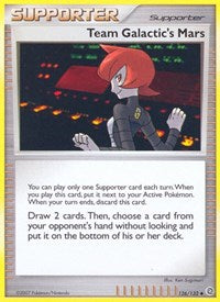 Team Galactic's Mars (126/132) [Secret Wonders]