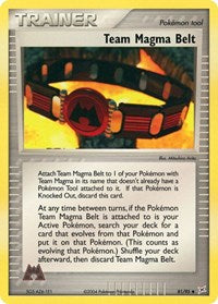 Team Magma Belt (81/95) [Team Magma vs Team Aqua]