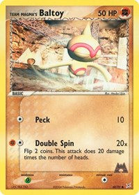 Team Magma's Baltoy - 60/95 (60/95) [Team Magma vs Team Aqua]