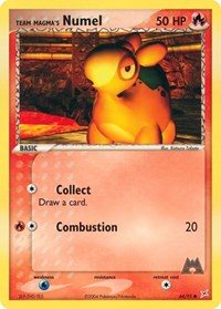 Team Magma's Numel (64/95) [Team Magma vs Team Aqua]