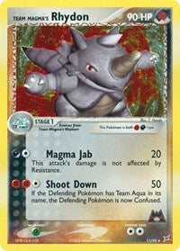 Team Magma's Rhydon - 11/95 (11/95) [Team Magma vs Team Aqua]