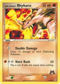 Team Magma's Rhyhorn - 38/95 (38/95) [Team Magma vs Team Aqua]
