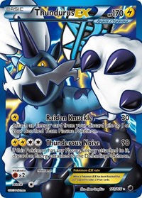 Thundurus EX (Team Plasma) (110 Full Art) (110/116) [Plasma Freeze]