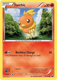 Torchic (14) (14/108) [Dark Explorers]