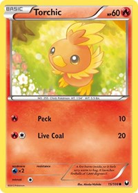 Torchic (15) (15/108) [Dark Explorers]