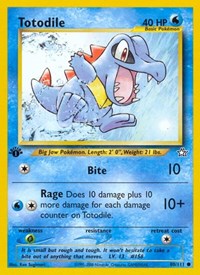 Totodile (80) (080/111) [Neo Genesis]