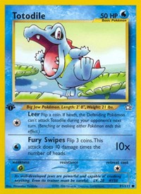 Totodile (81) (081/111) [Neo Genesis]
