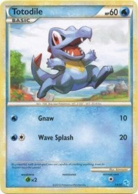 Totodile (#14) (14/30) [HGSS Trainer Kit: Gyarados & Raichu]