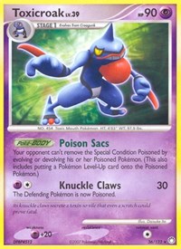 Toxicroak (36/123) [Mysterious Treasures]