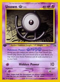 Unown [U] (51/75) [Neo Discovery]