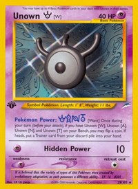 Unown [W] (029/105) [Neo Destiny]