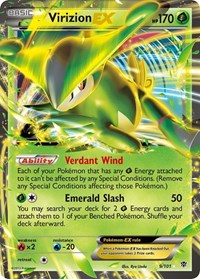 Virizion EX (9/101) [Plasma Blast]