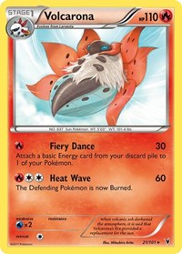 Volcarona (21/101) [Noble Victories]