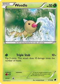Weedle (1/116) [Plasma Freeze]