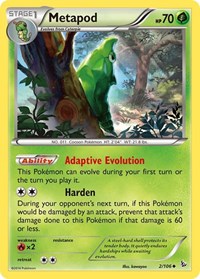 Metapod (2/106) [XY - Flashfire]