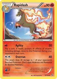 Rapidash (15/106) [XY - Flashfire]