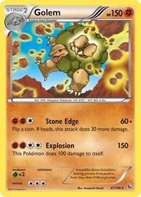 Golem (47/106) [XY - Flashfire]