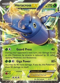Heracross EX (4/111) [XY - Furious Fists]