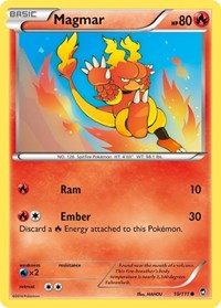 Magmar (10/111) [XY - Furious Fists]