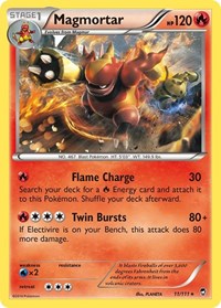 Magmortar (11/111) [XY - Furious Fists]