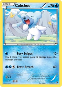 Cubchoo (21/111) [XY - Furious Fists]
