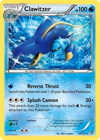 Clawitzer (24/111) [XY - Furious Fists]