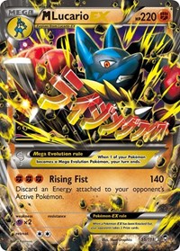 M Lucario EX (55/111) [XY - Furious Fists]