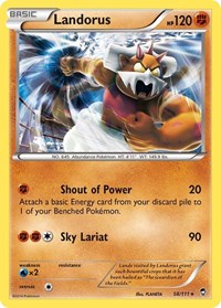 Landorus (58/111) [XY - Furious Fists]