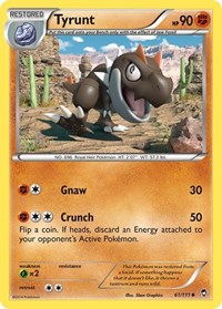 Tyrunt (61/111) [XY - Furious Fists]