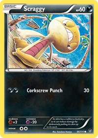Scraggy (66/111) [XY - Furious Fists]