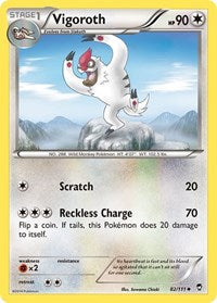 Vigoroth (82/111) [XY - Furious Fists]