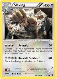 Slaking (83/111) [XY - Furious Fists]