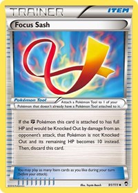 Focus Sash (91/111) [XY - Furious Fists]