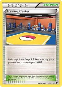 Training Center (102/111) [XY - Furious Fists]