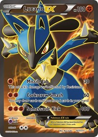 Lucario EX (107 Full Art) (107/111) [XY - Furious Fists]