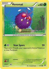 Venonat (1/119) [XY - Phantom Forces]