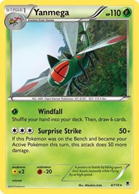 Yanmega (4/119) [XY - Phantom Forces]
